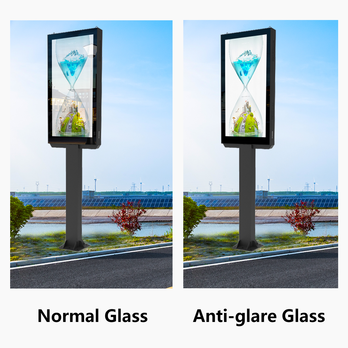 Full Color aluminum exterior LED billboard display