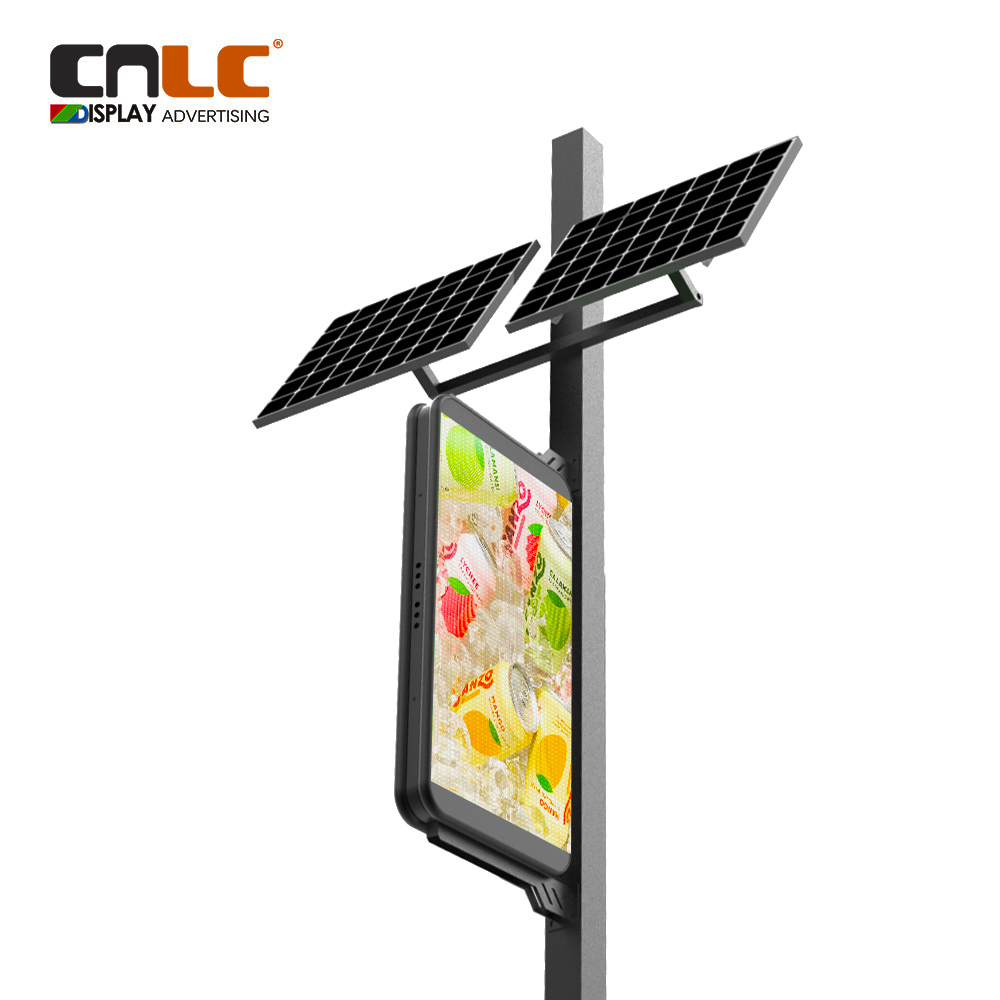 شاشات LED تعمل بالطاقة الشمسية للإعلان IP65 في الهواء الطلق لا انعكاس