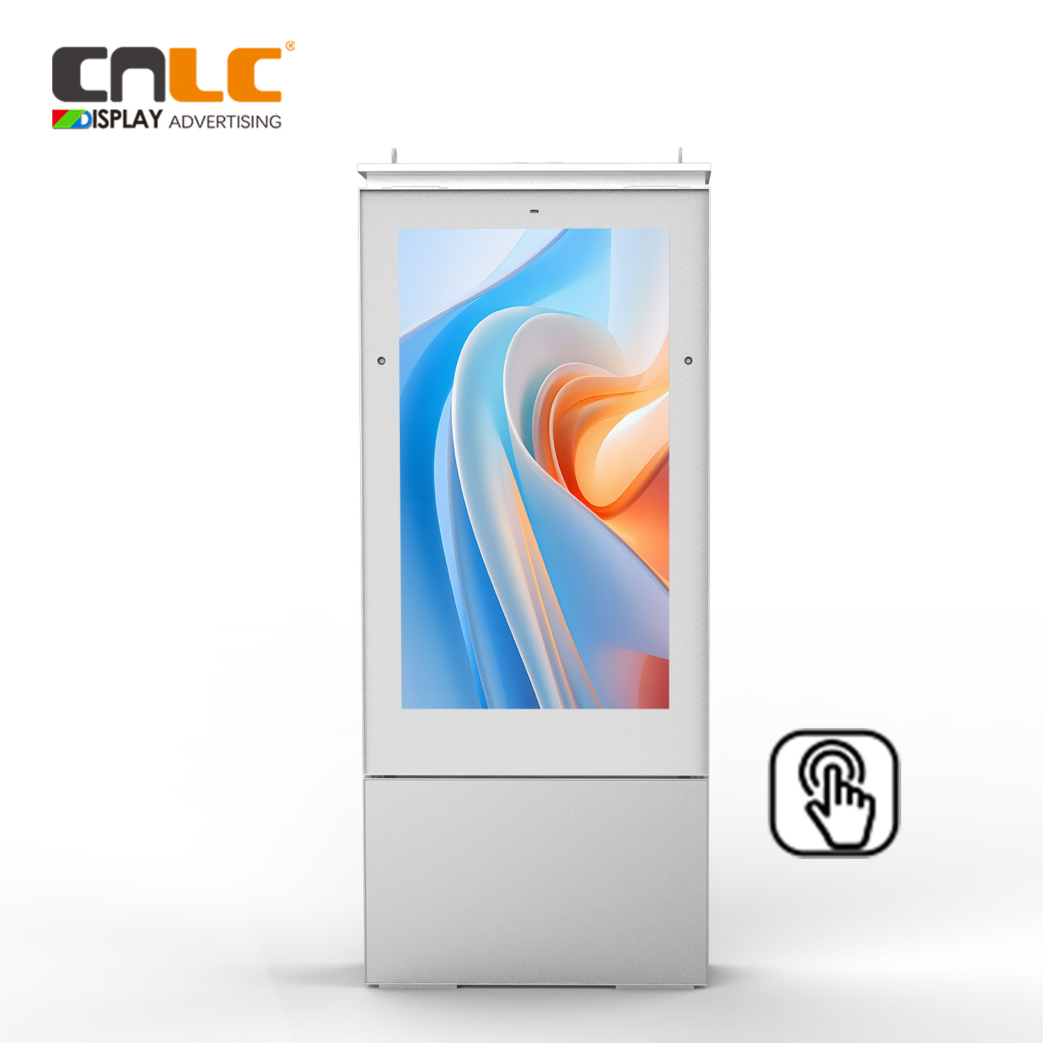 Anti-Glare Glass Outdoor Kiosk with Multi-Touch Screen