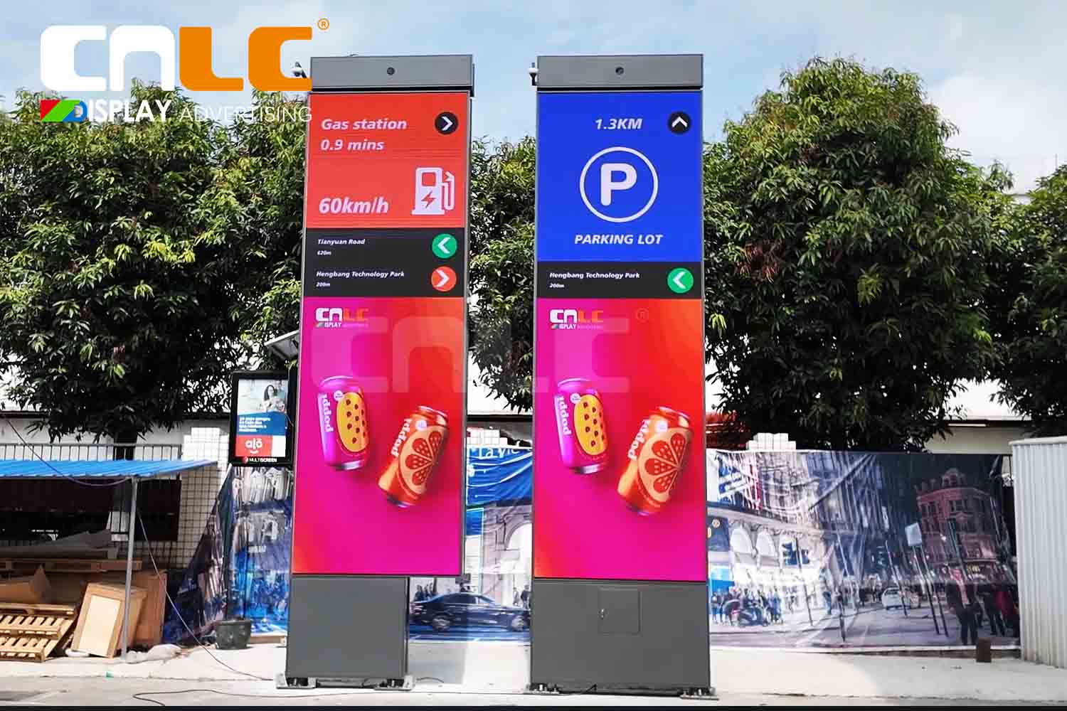 لوحة إعلانات LED خارجية - مصممة لتتألق في أي طقس