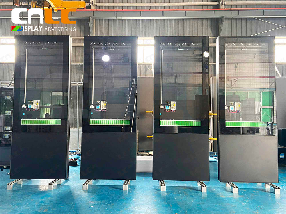 Factory Showcase of CNLC Aluminum Outdoor LED Enclosures Ready for Shipment