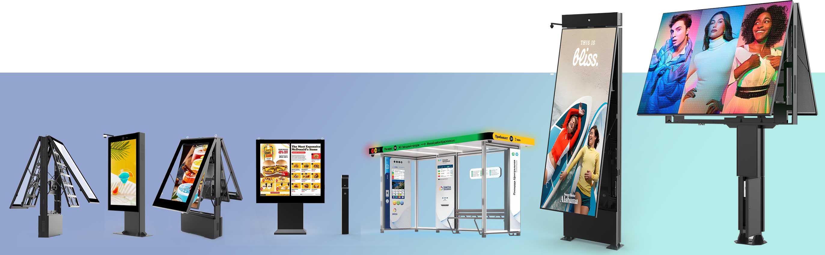 Comprehensive outdoor advertising solutions for global events