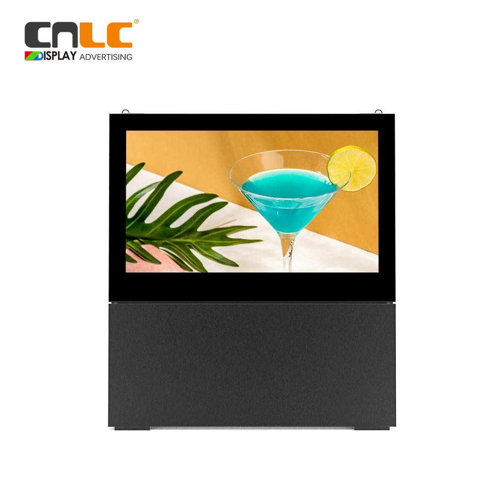 المدينة الذكية LCD كشك لافتات رقمية في الهواء الطلق مع تبريد التيار المتردد