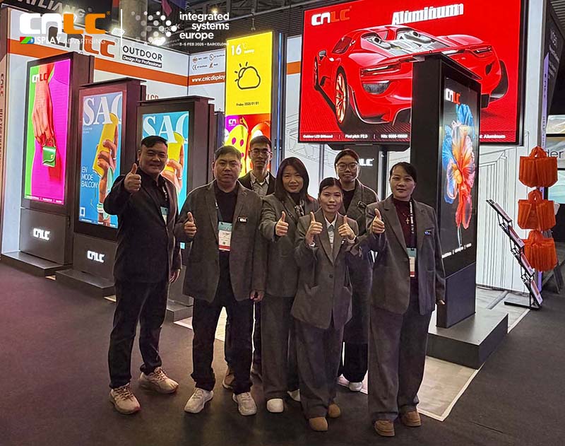 CNLC Is Live at ISE 2026 in Barcelona — Discover Our Outdoor LED & LCD Displays