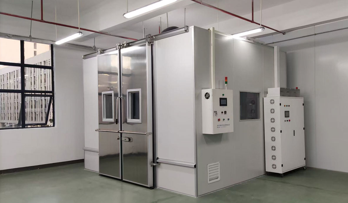 Environmental reliability testing for outdoor digital signage including waterproof and temperature testing