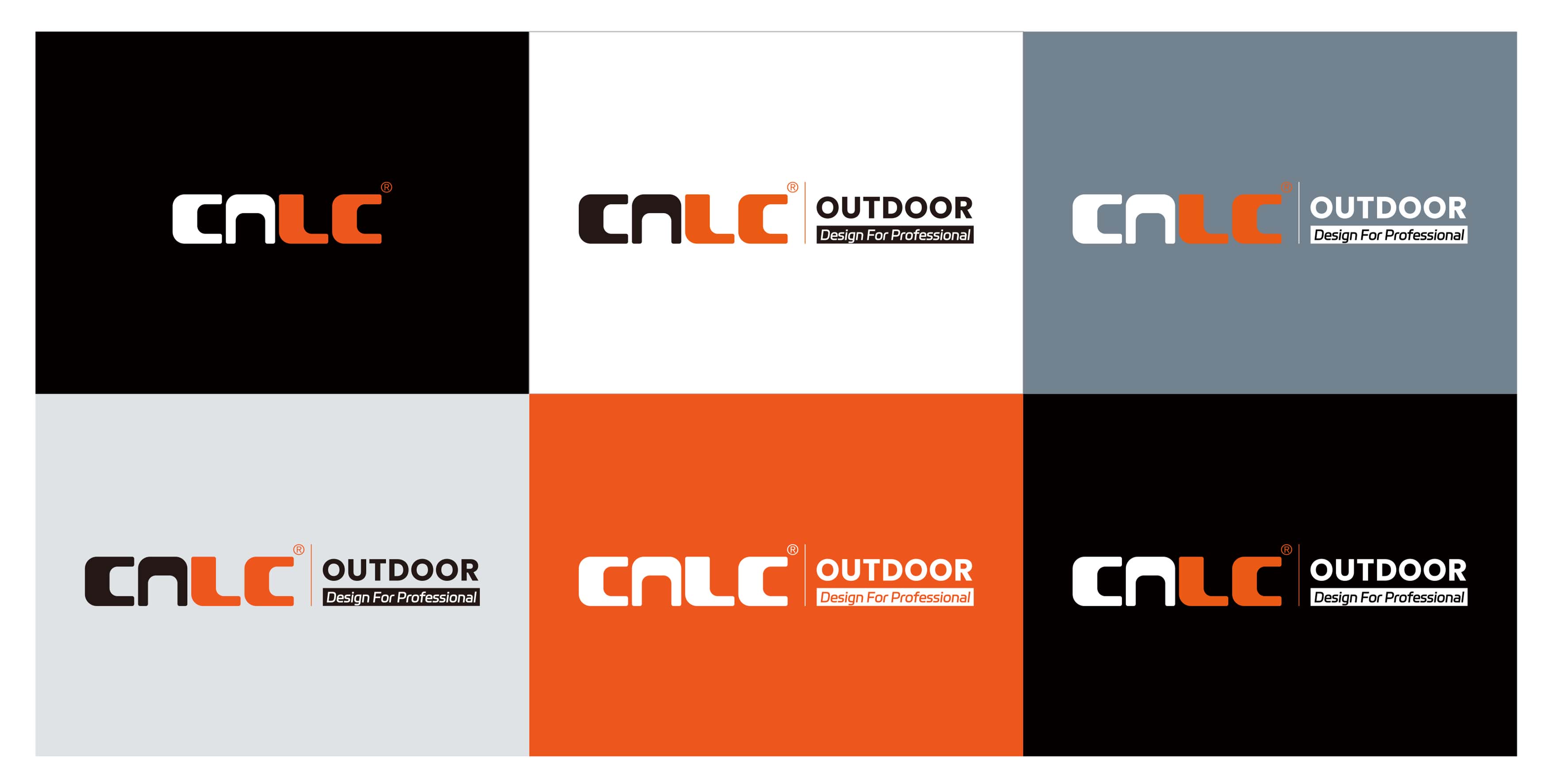 Corporate logo design of CNLC for digital signage and outdoor display branding  📌 图片标题（Title）