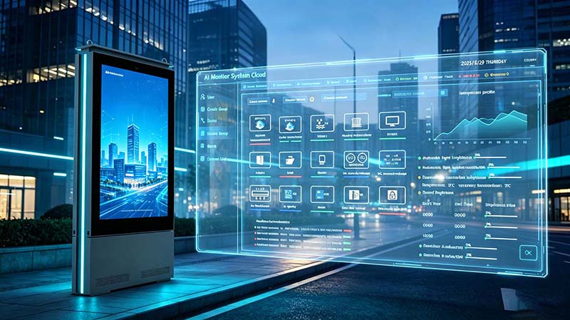How Smart Remote Monitoring Reduces Outdoor Digital Signage Maintenance Costs