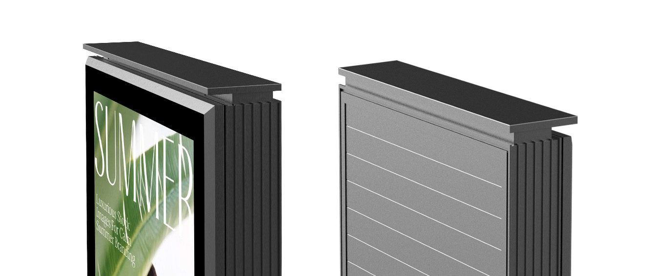 Corrosion-Resistant Aluminum Housing of Side-Opening Outdoor LED Display