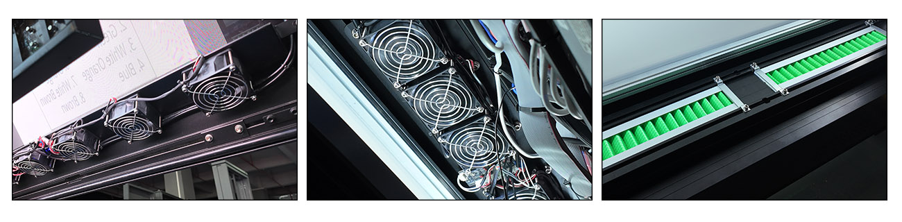Outdoor digital signage thermal management system with optimized airflow cooling design