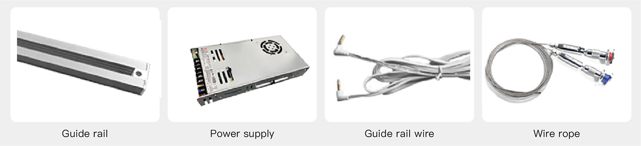 LCD mounting accessories, hanging display parts, digital signage installation, display mounting system