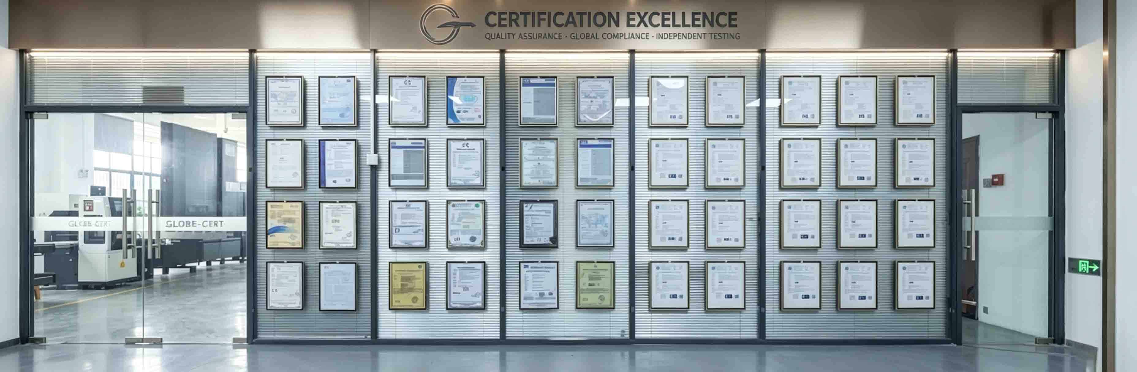 CNLC certifications and compliance documents for outdoor display products